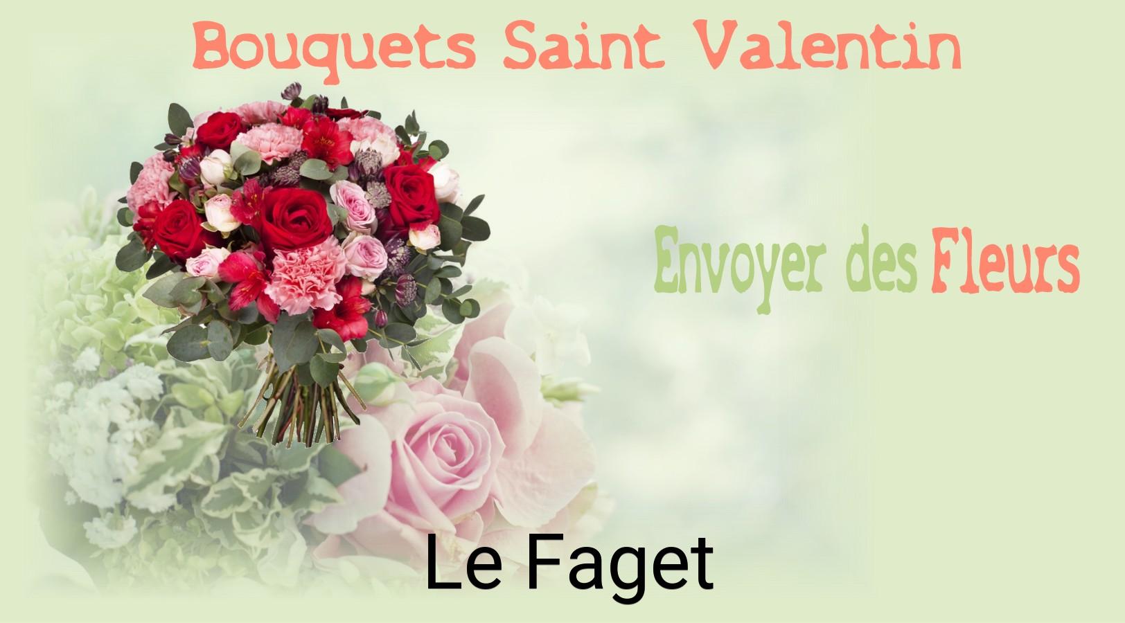 Roses de Saint-Valentin livrées à Le Faget